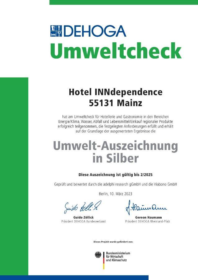 Hotel INNdependence Mainz Buitenkant foto